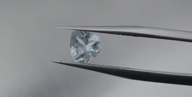 0.59ct 5.8x5.8mm Pear Natural Aquamarine