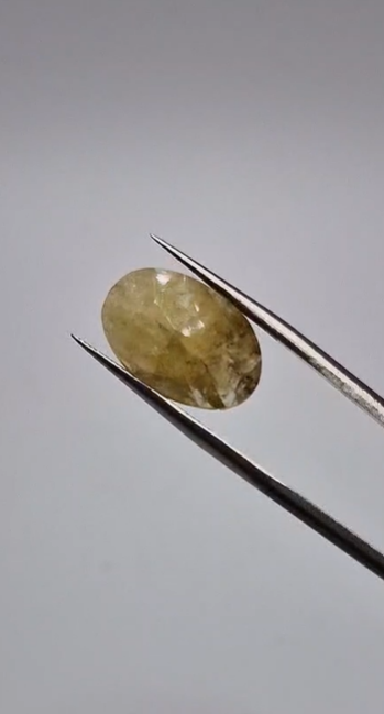 5.44ct 16.2x11mm Rose Cut Natural Sapphire