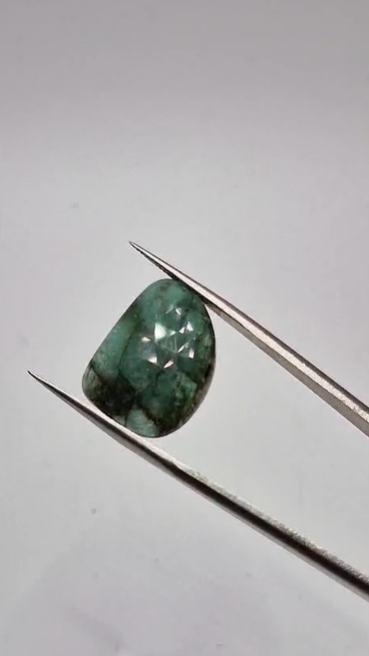10.02ct 21.2x16mm Rose Cut Natural Sapphire