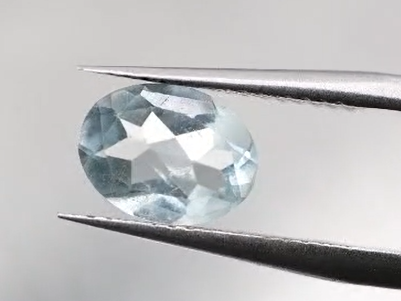 1.39ct 8.8x6.7mm Oval Natural Aquamarine