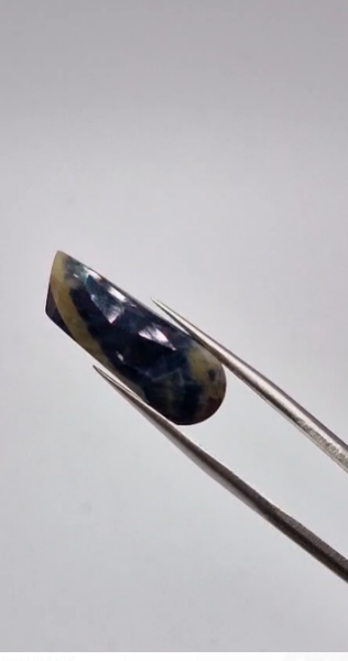 9.52ct 22.6x8.1mm Rose Cut Natural Sapphire