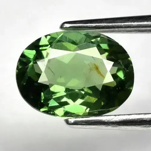 1.09ct 7.8x5.8mm VS Oval Natural Green Apatite - Unheated Madagascar Gem