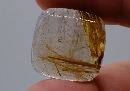 32.34ct 20.2x20.6mm Octagon Natural Golden Rutilated Quartz