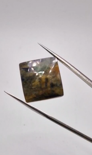 28.54ct 19.5x18.8mm Rose Cut Natural Sapphire