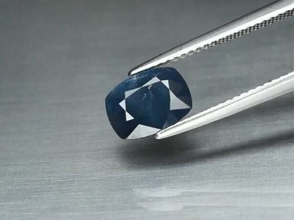 1.89ct 8.7x6.6mm Cushion Blue Sapphire Ethiopia, Heated