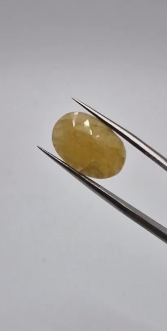 5.95ct  16.9x11.7mm Rose Cut Natural Sapphire