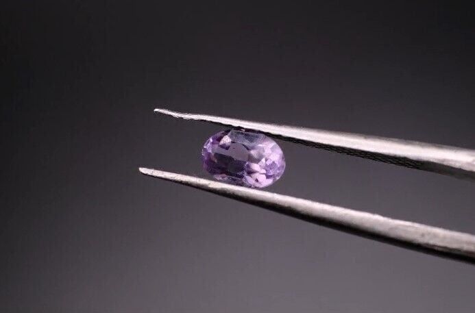 0.55ct 6x4mm Oval Natural Amethyst