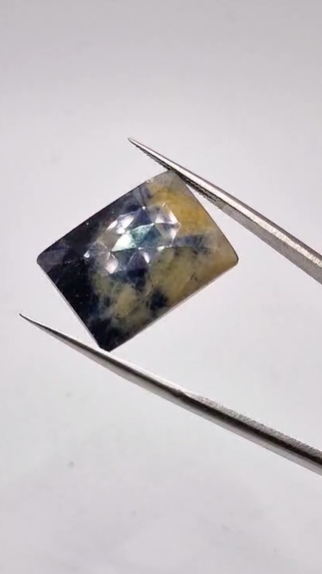 22.91ct 21.8x15.8mm Rose Cut Natural Sapphire
