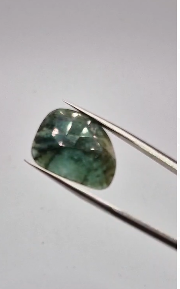 7.60ct 21.3x15.2mm Rose Cut Natural Sapphire