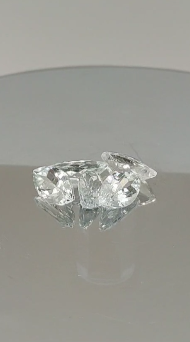 4.71ct  5Pcs Lot 10x5 mm.  Marquise Natural Goshenite Brazil