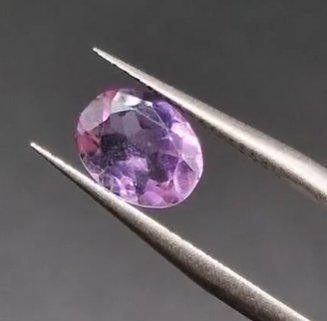 2.91ct 11x9mm Oval Natural Amethyst