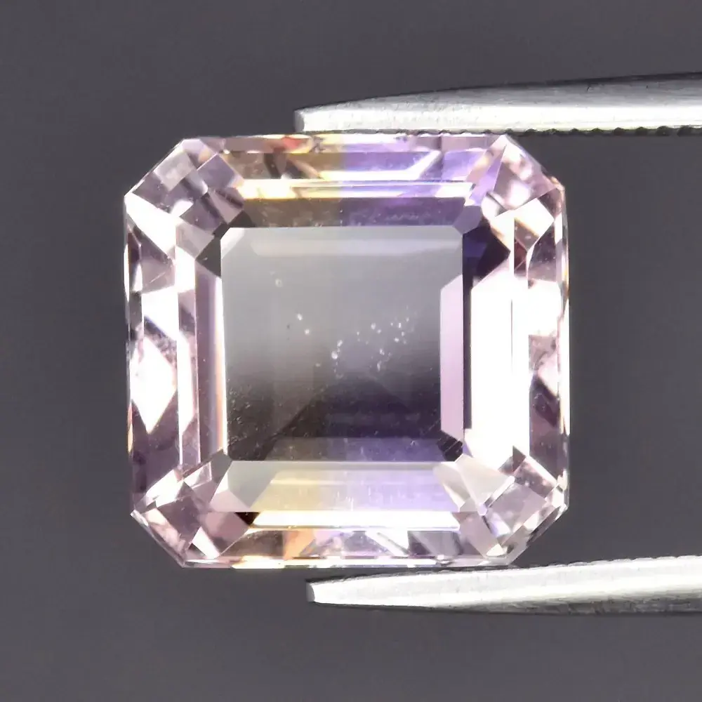 4.85ct VS Octagon Natural Yellow & Purple Ametrine - Untreated, Bolivia Gem