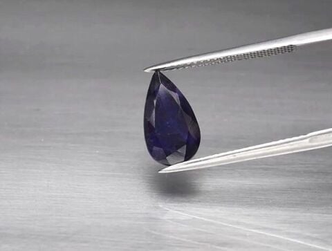 2.24ct 12.4x7mm Pear Natural Bluish Violet Iolite, Namibia