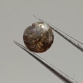 1.19ct 6.3mm Rose Cut Natural Diamond