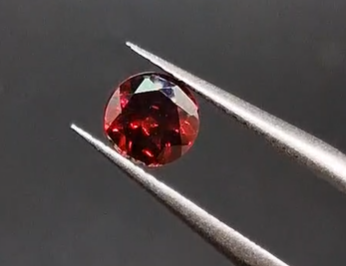 1.16ct 6mm Round Natural Garnet