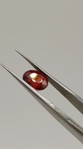 2.15ct 7.5x6.1mm Oval Natural Garnet