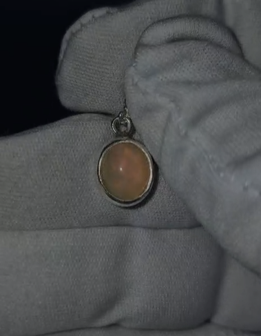 1.46gr Natural Ethiopia Opal 925 Ayar Gümüş Kolye Ucu