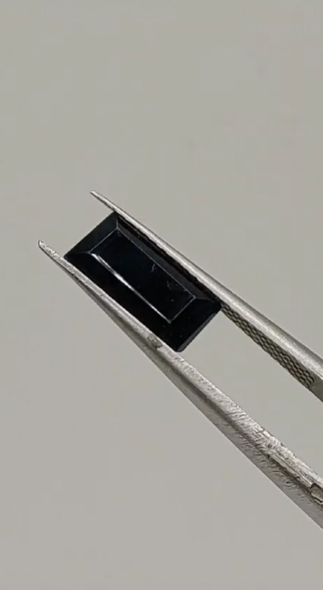 1.70ct 10.4x4.6mm Octagon Sapphire, (Color Terated)