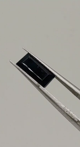 1.70ct 10.4x4.6mm Octagon Sapphire, (Color Terated)