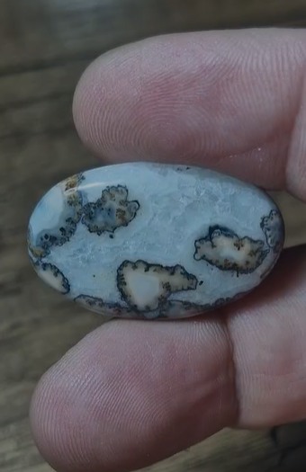 29.10ct 30.9x19.9mm Natural Oval Maligano Jasper