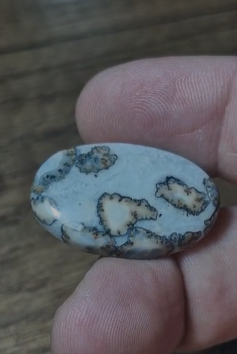 29.10ct 30.9x19.9mm Natural Oval Maligano Jasper