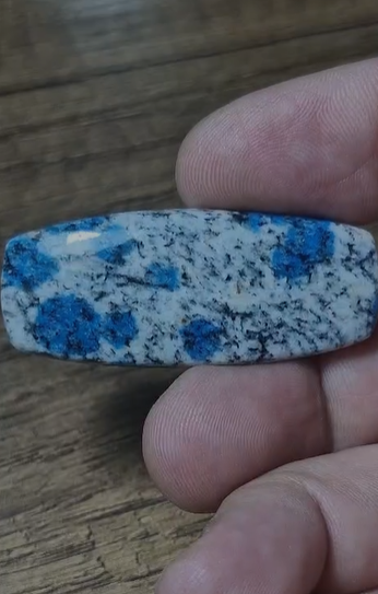 39.50ct 48.2x20mm Natural Fancy K2 Jasper