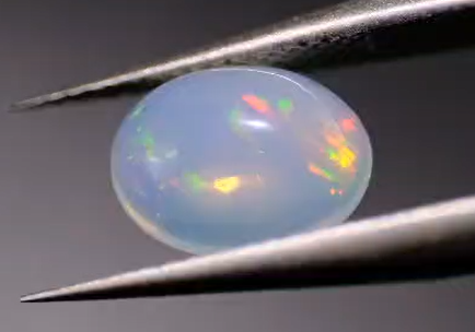 1.32ct 9.7x7.3mm Oval Natural  Ethiopian Opal