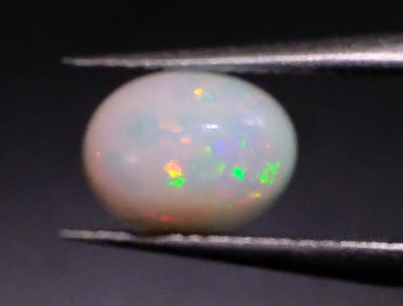 1.36ct 9.4x7mm Oval Natural  Ethiopian Opal