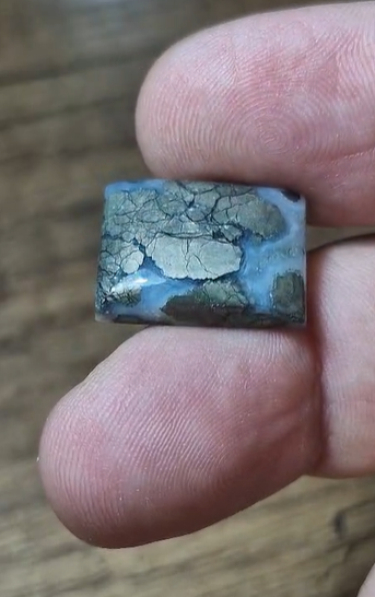 19.60ct 18.4x13.7mm Natural Octagon Markazite Hipomo Jasper