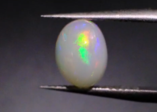 1.48ct 9.5x7.2mm Oval Natural  Ethiopian Opal