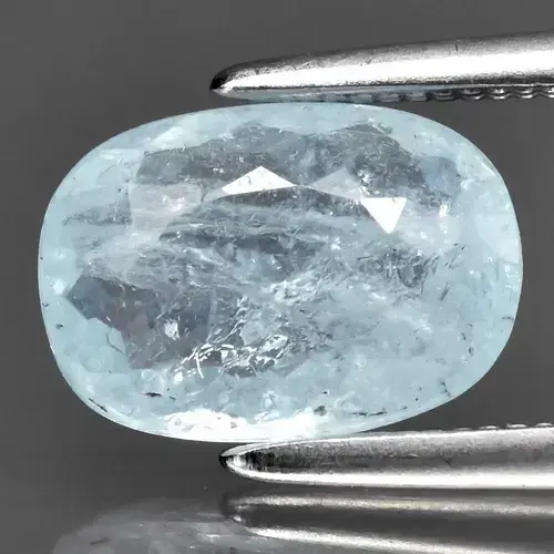 1.43ct Oval Natural Blue Paraiba Tourmaline - Copper Africa Gemstone