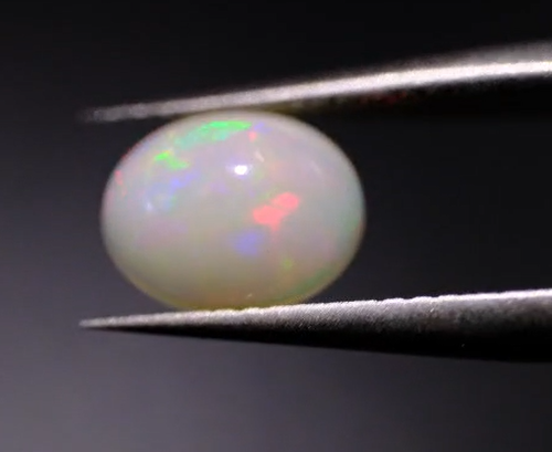 1.52ct 9x7.1mm Oval Natural  Ethiopian Opal