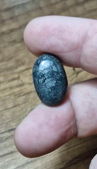 19.35ct 21x13.4mm Natural Oval Markazite Hipomo Jasper