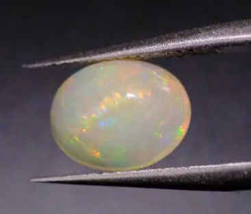 1.78ct 10x7.8mm Oval Natural  Ethiopian Opal