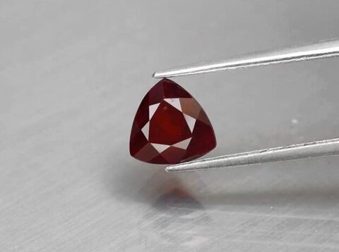 1.58ct 7x6.8mm Trillion Natural Medium Orange Hessonite Garnet, Africa