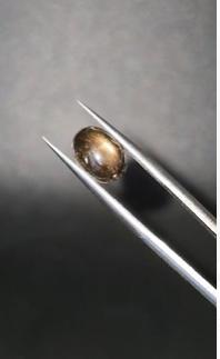 3.81ct 9.9x7.3mm Oval Natural 6 Ray Star Sapphire Unheated