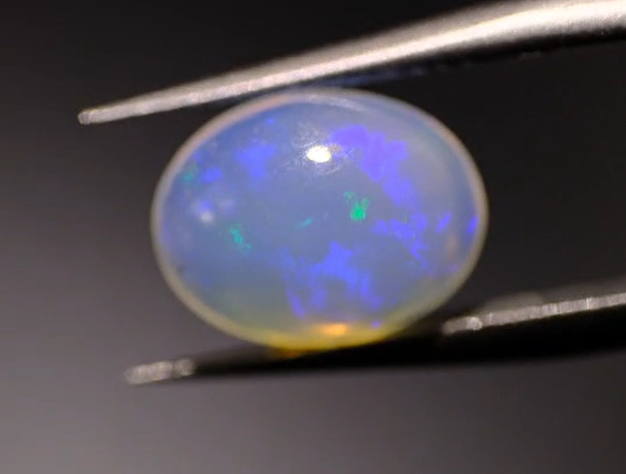 2.15ct 11x8.4mm Oval Natural  Ethiopian Opal