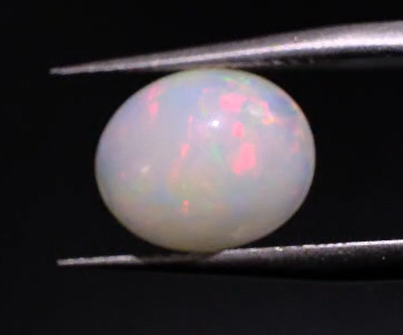 2.17ct 10.8x8.9mm Oval Natural  Ethiopian Opal