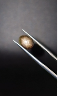 3.36ct 10.3x8.1mm Oval Natural 6 Ray Star Sapphire Unheated