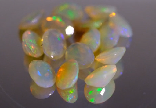 2.83ct 5x4mm 15pcs Oval Natural Ethiopian Opal