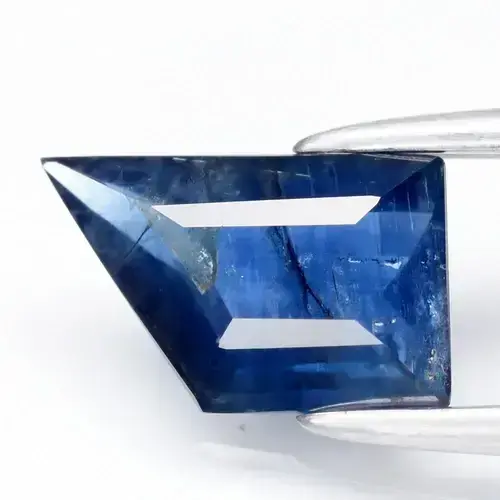 1.00ct 7.7x5mm Fancy Blue Sapphire - Heated, Australia Gem