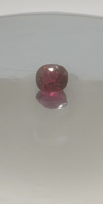 2.65ct 7.7x6.6mm Oval Natural Rhodolite Garnet