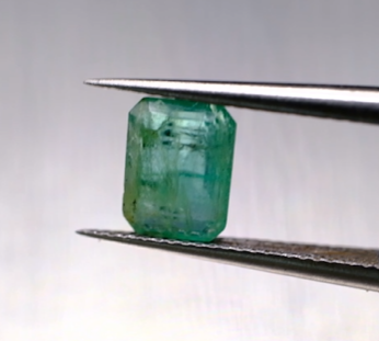 1.27ct 7.1x5.4mm Octagon Natural Emerald , Zambia