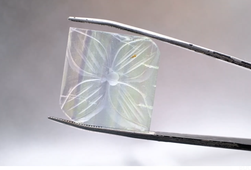 22.50ct 25.2x24mm Natural Carving Fluorite