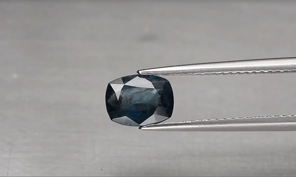 1.28ct 7.2x5.5mm Cushion Blue Sapphire Australia, Heated