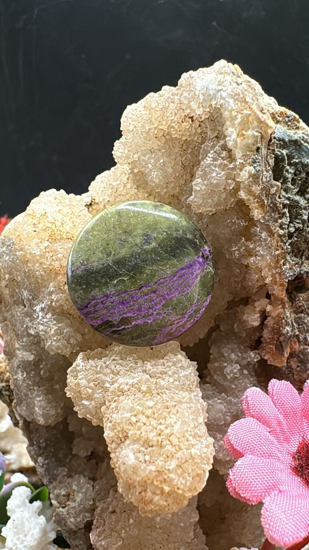 14.70 ct 20.4 mm Natural Purpirite