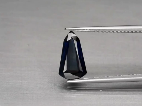 1.77ct 11x6.2mm Fancy Blue Sapphire Australia, Heated