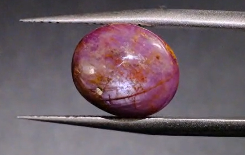 7.71ct 11.3x9.5mm Oval Natural Star Sapphire