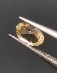 0.36ct 6x4mm Oval Natural Citrine