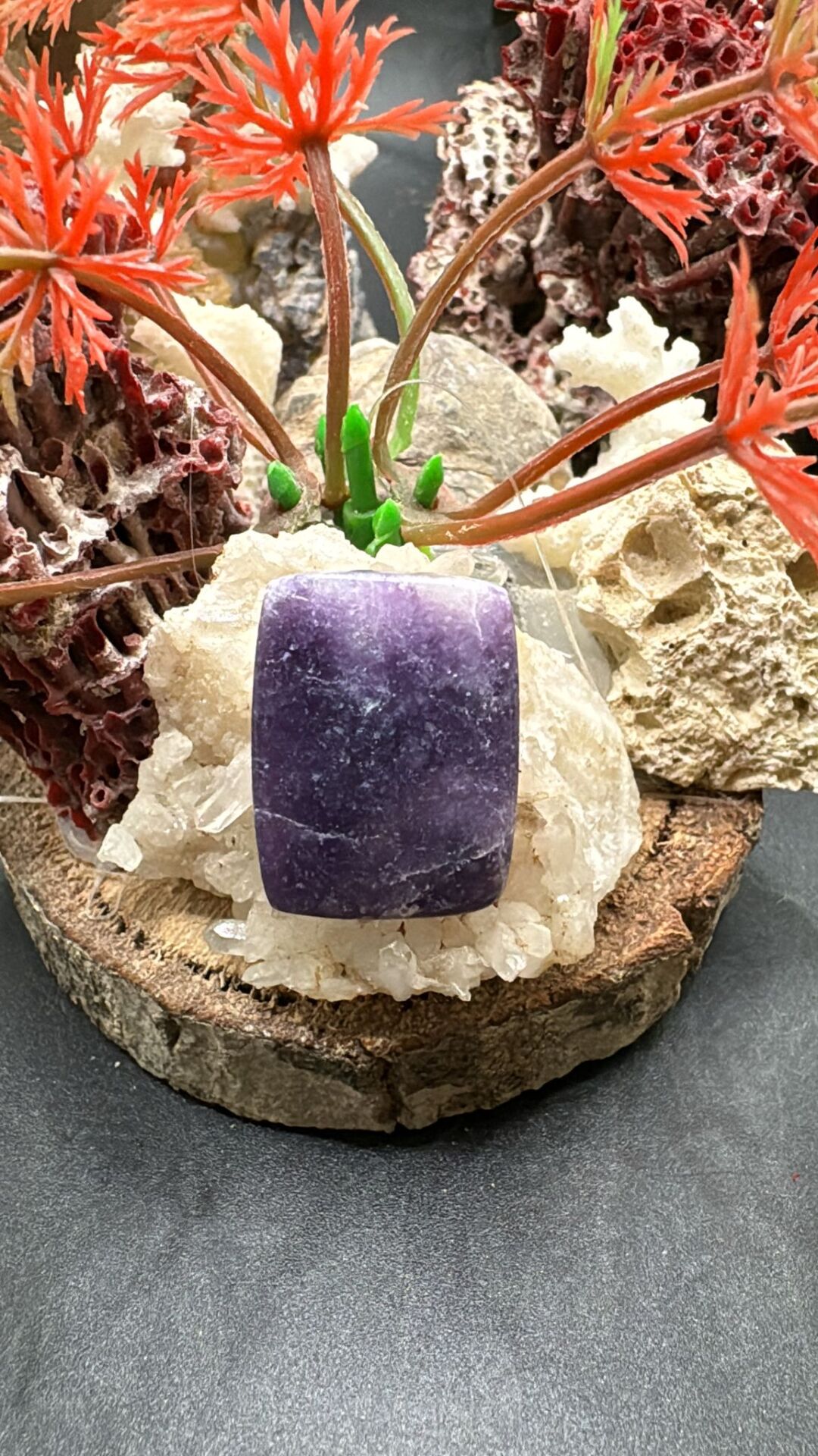19.10 ct 22.7x17.2 mm Natural Lepidolite